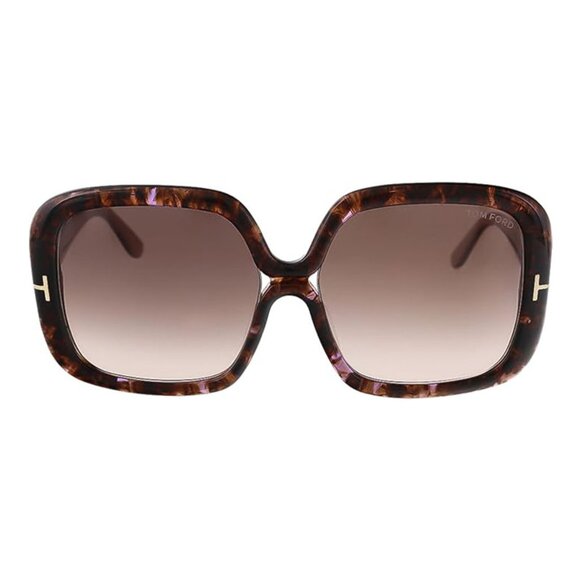 NEW FT0389/S 50F TOM FORD TF389 50F WOMEN HAVANA/BROWN GRADIENT SUNGLASSES - Picture 1 of 3